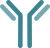 Simple graphic depicting antibody production and antibody purification services from Proteos | US-based recombinant protein production CRO